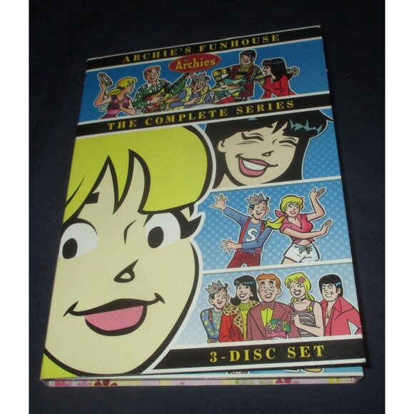 Archies Funhouse: The Complete 1976 Series (DVD, 3-Disc Set) + 7 Archie digests - Picture 4 of 9